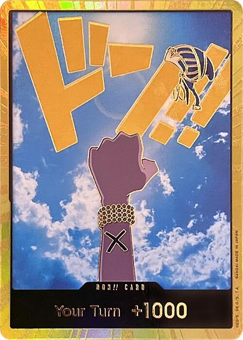 DON!! Card (Vivi) (Gold) card image