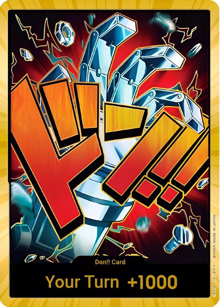 DON!! Card (Eustass "Captain" Kid) (Gold) card image