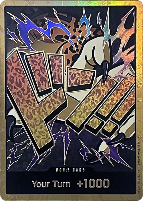 DON!! Card (Rob Lucci) (Gold) card image