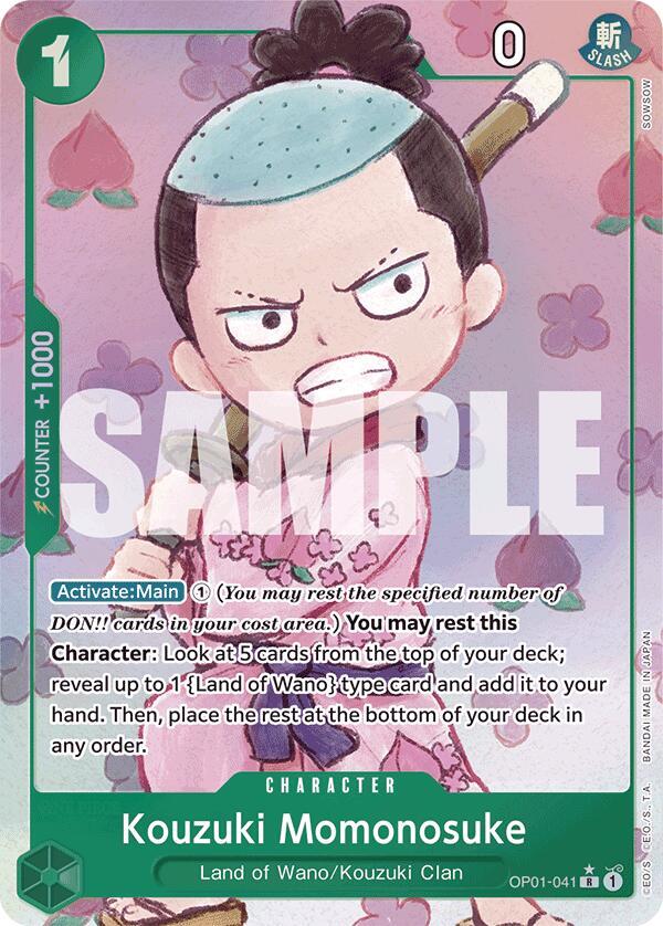 Kouzuki Momonosuke (Alternate Art) card image