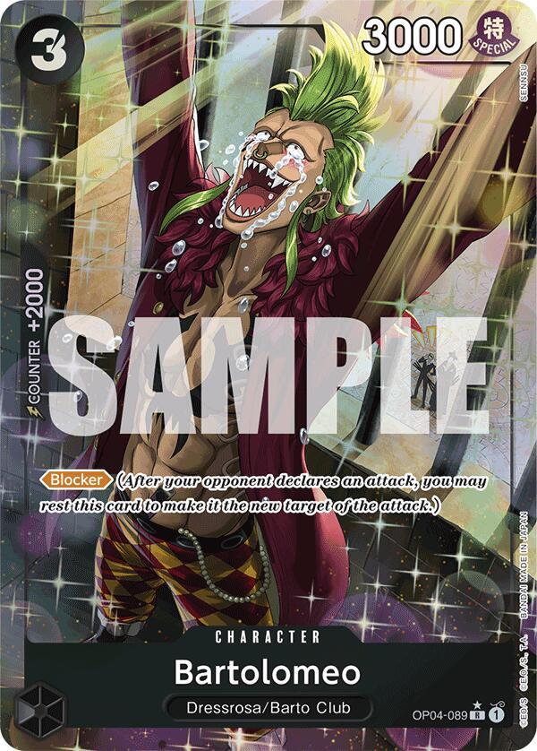 Bartolomeo (OP04-089) (Alternate Art) card image
