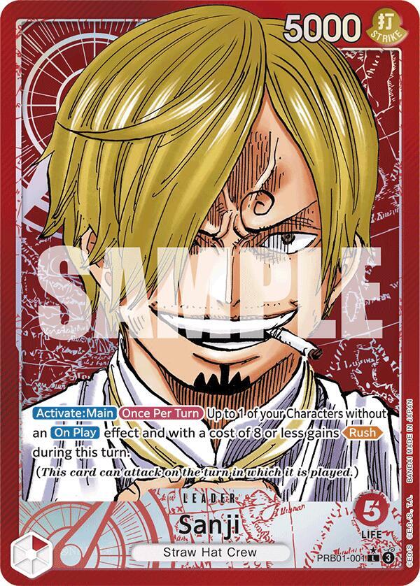Sanji (PRB01-001) (Alternate Art) card image