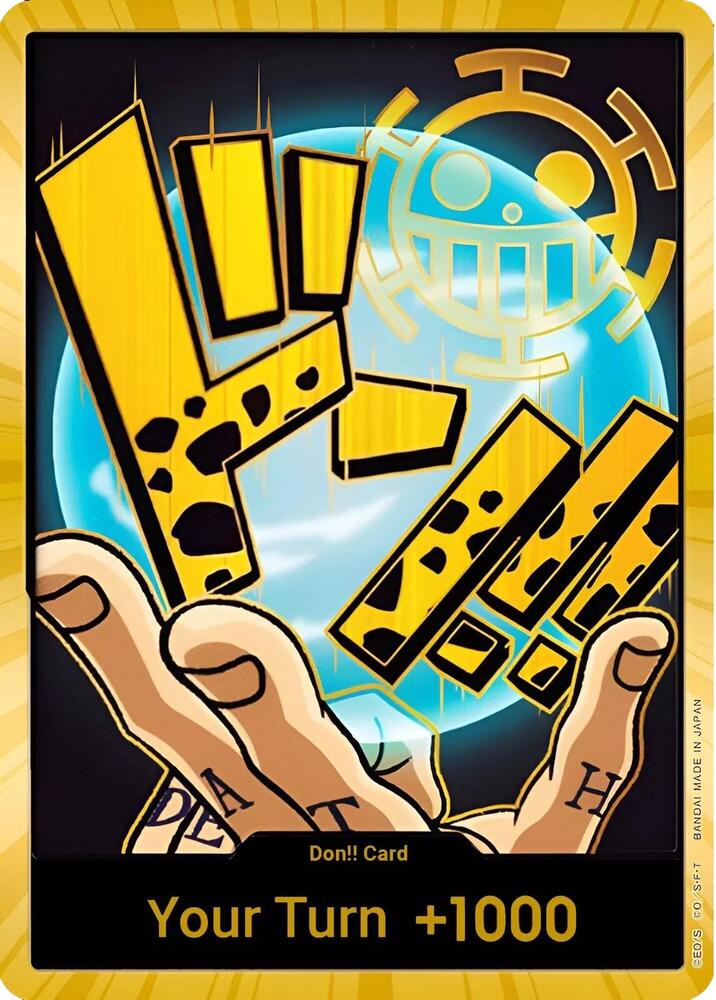 DON!! Card (Trafalgar Law) (Gold) card image
