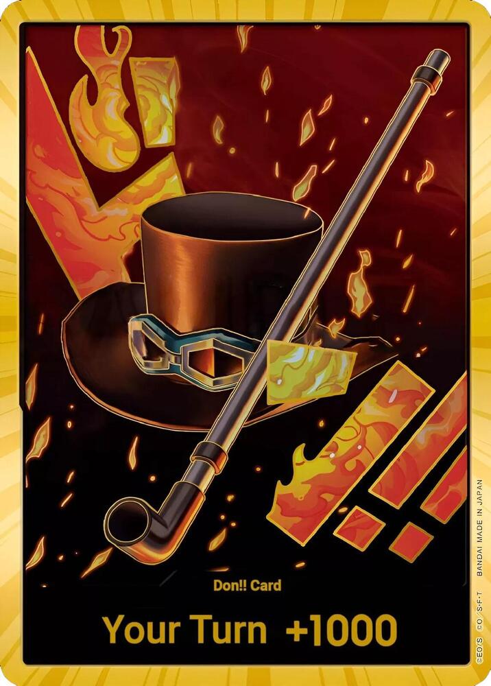 DON!! Card (Sabo) (Gold) card image