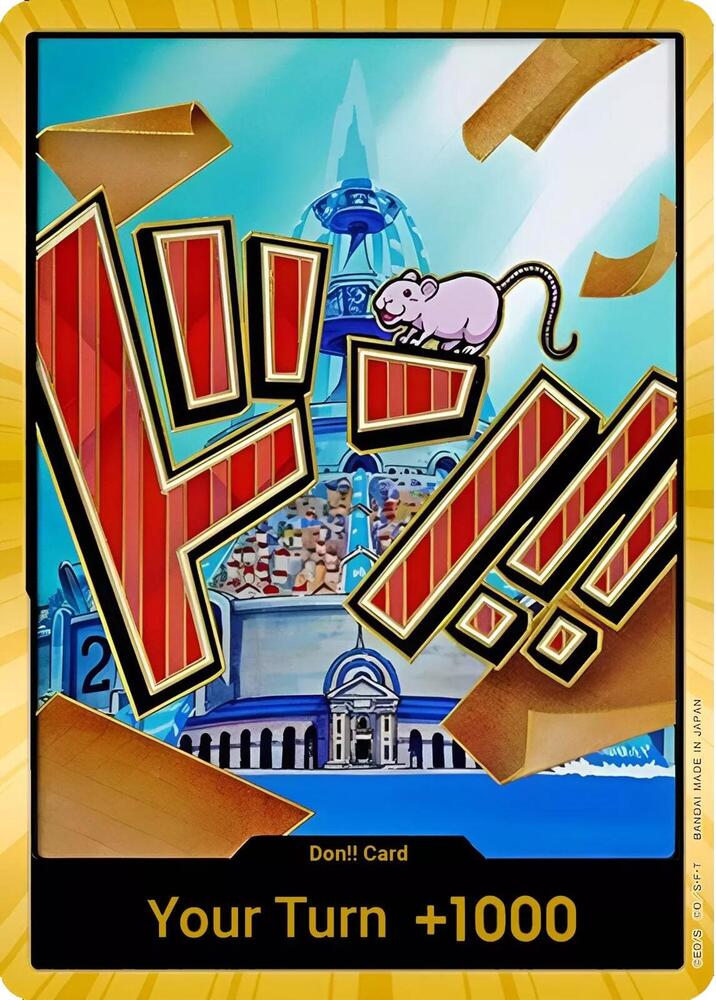 DON!! Card (Iceberg) (Gold) card image
