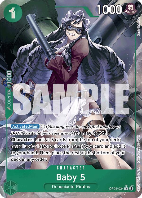 Baby 5 (OP05-034) (Full Art) card image