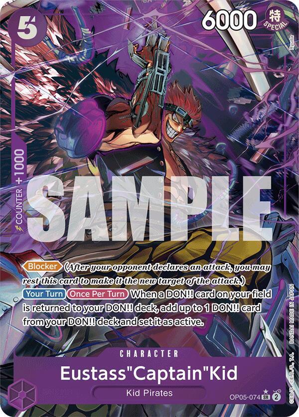 Eustass"Captain"Kid (OP05-074) (Alternate Art) card image