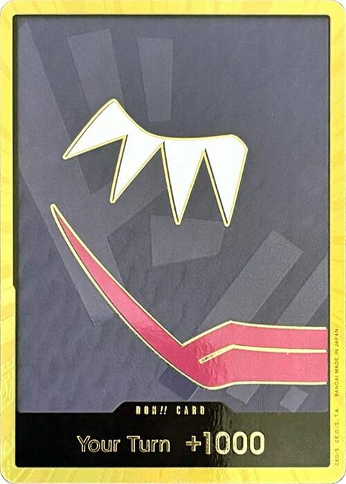 DON!! Card (Rosinante) (Gold) card image