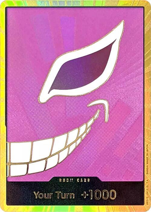 DON!! Card (Donquixote Doflamingo) (Gold) card image