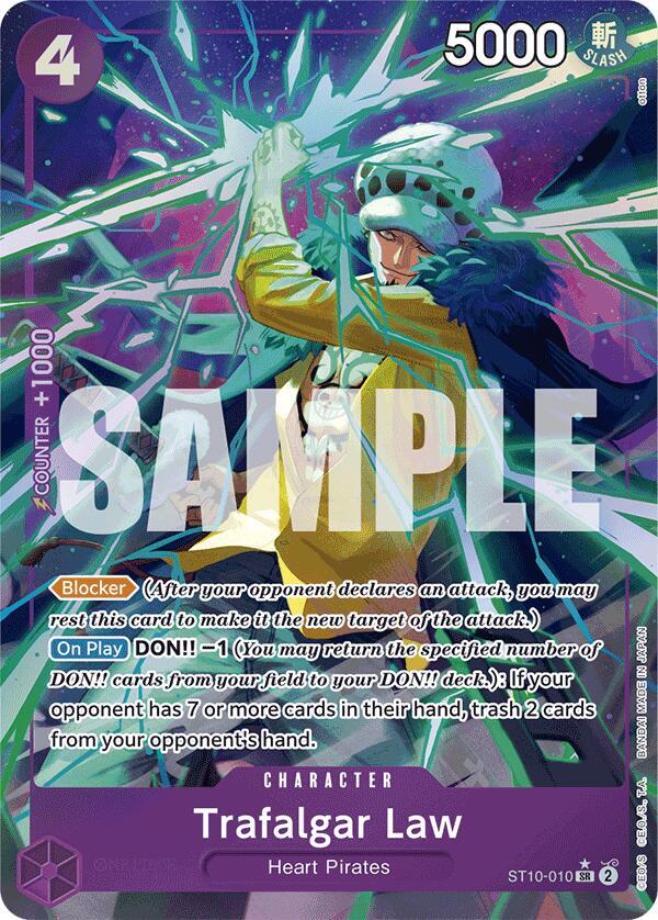 Trafalgar Law (ST10-010) (Alternate Art) card image