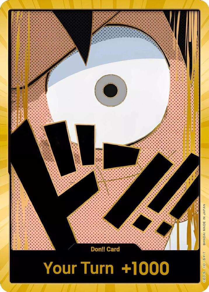 DON!! Card (Luffy) (Gold) card image