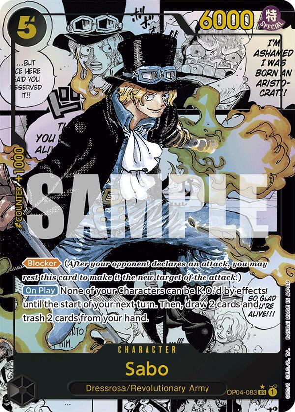 Sabo (OP04-083) (Manga) card image