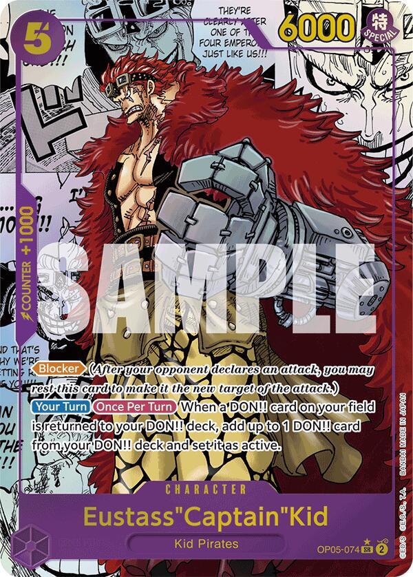 Eustass"Captain"Kid (OP05-074) (Manga) card image