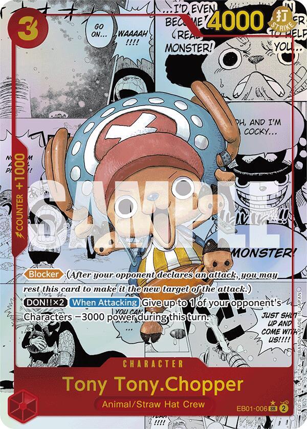 Tony Tony.Chopper (EB01-006) (Manga) card image