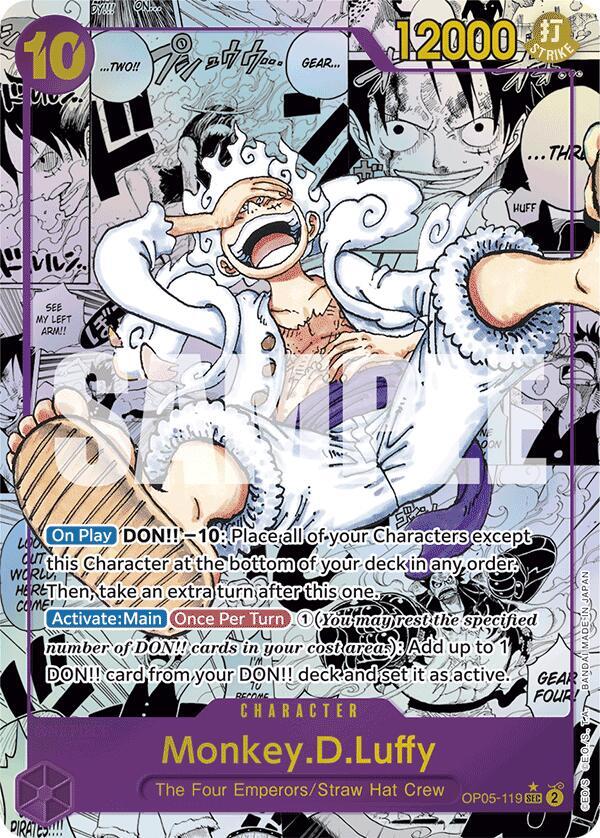 Monkey.D.Luffy (OP05-119) (Manga) card image