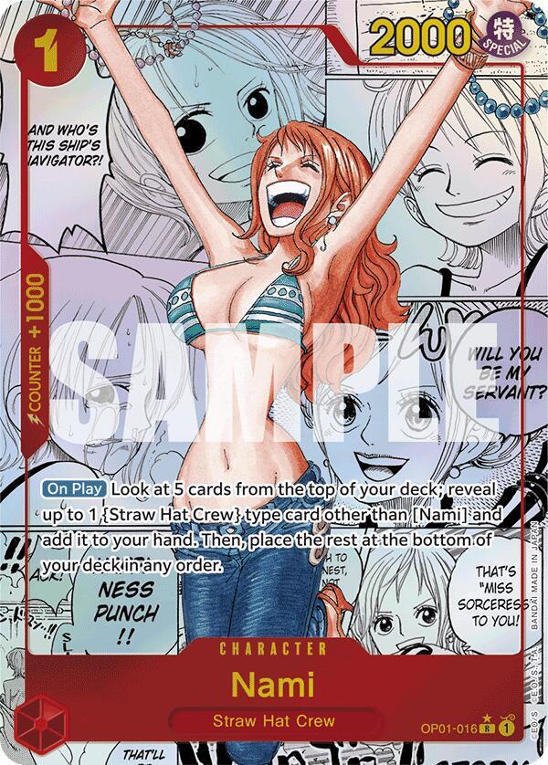 Nami (OP01-016) (Manga) card image