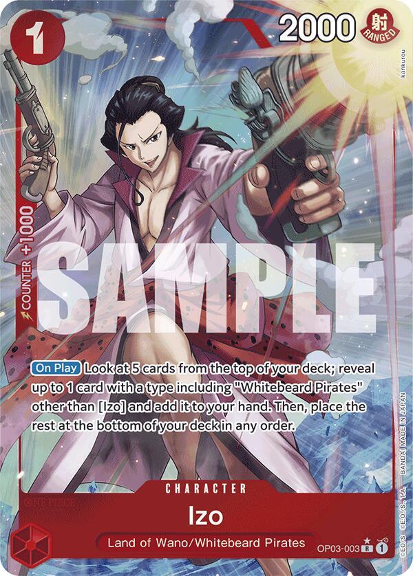 Izo (OP03-003) (Full Art) card image