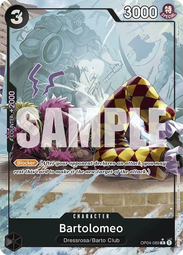 Bartolomeo (OP04-089) (Full Art) card image