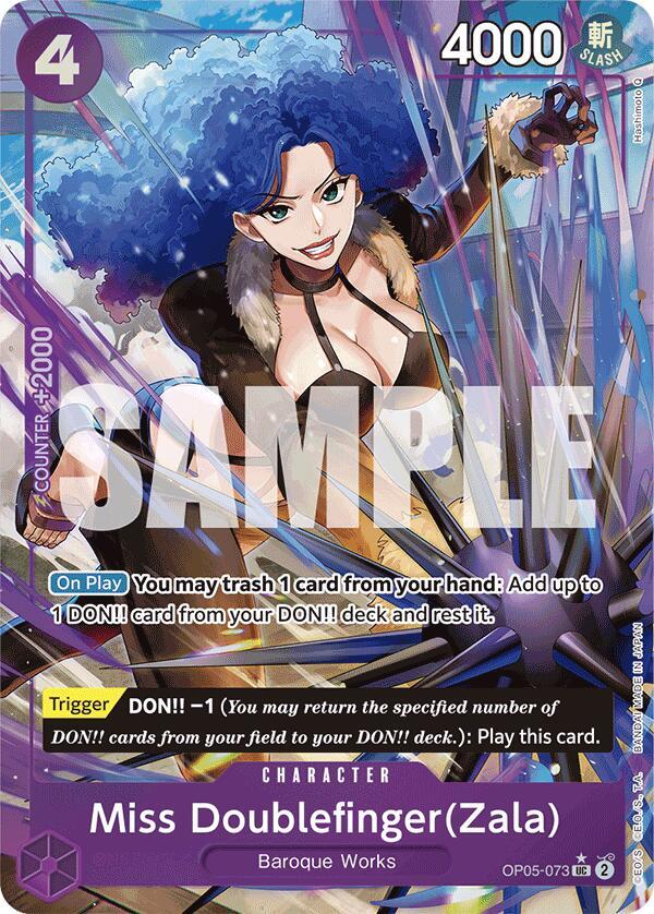 Miss Doublefinger(Zala) (Full Art) card image