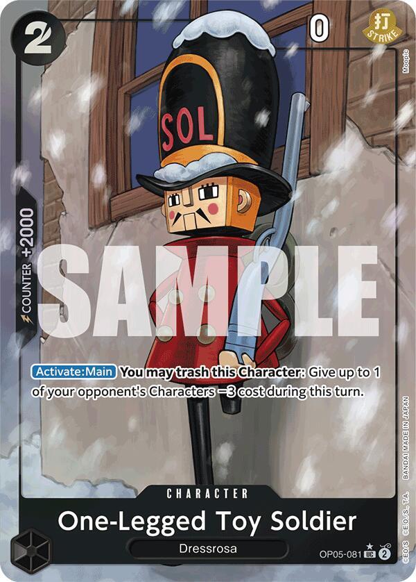 One-Legged Toy Soldier (Full Art) card image