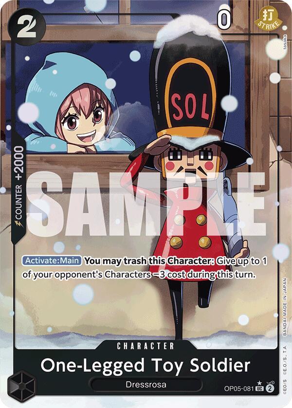 One-Legged Toy Soldier (Alternate Art) card image