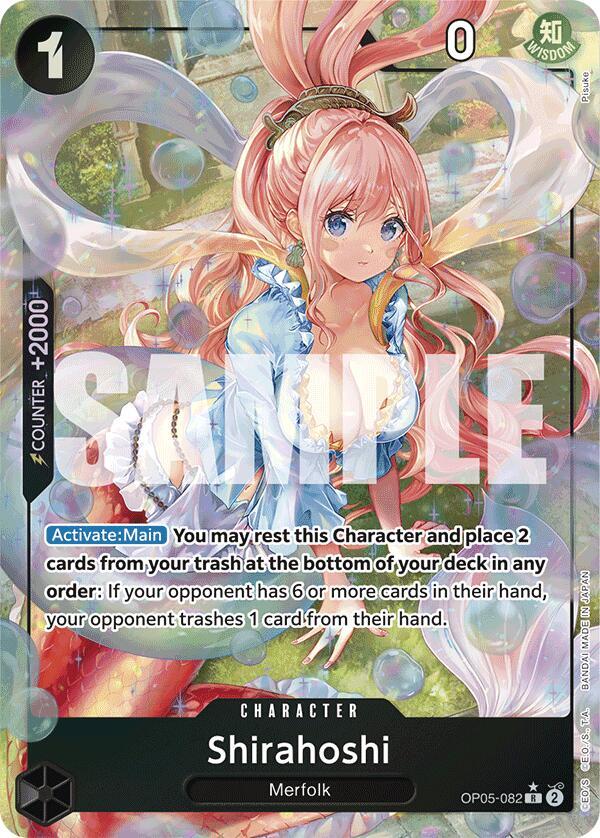 Shirahoshi (OP05-082) (Alternate Art) card image