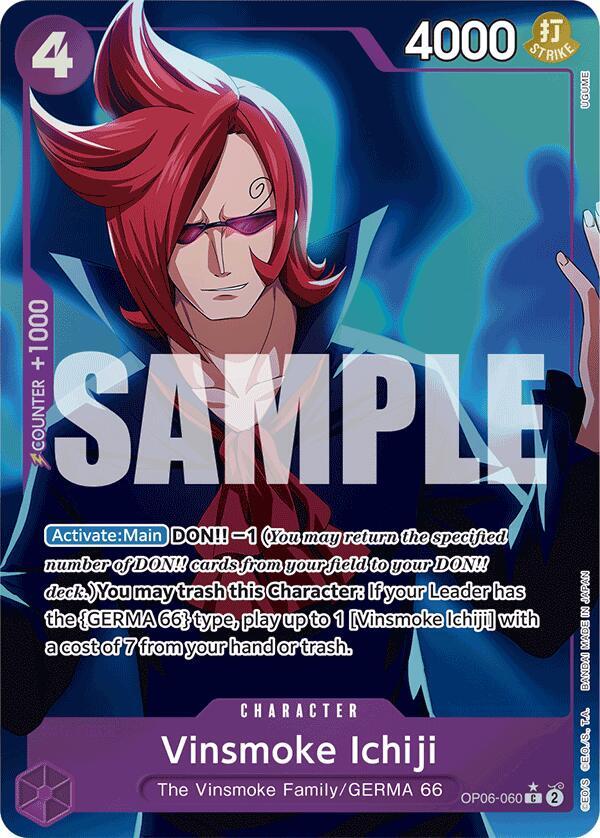 Vinsmoke Ichiji (OP06-060) (Full Art) card image