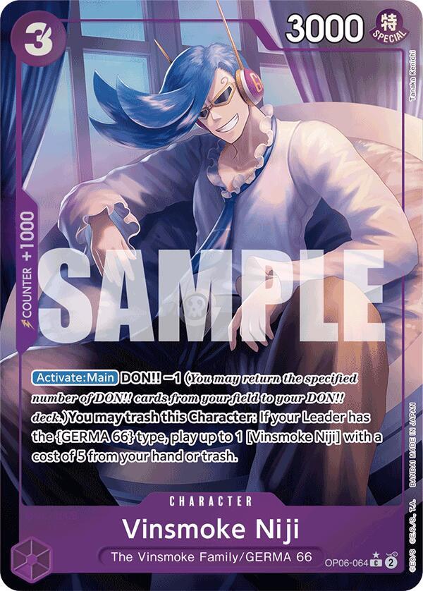 Vinsmoke Niji (OP06-064) (Full Art) card image