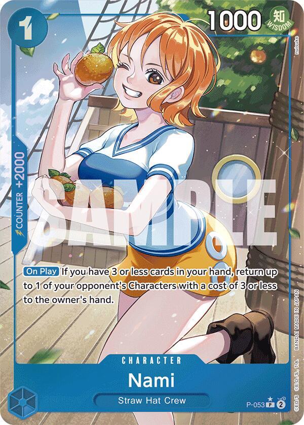 Nami (P-053) (Full Art) card image