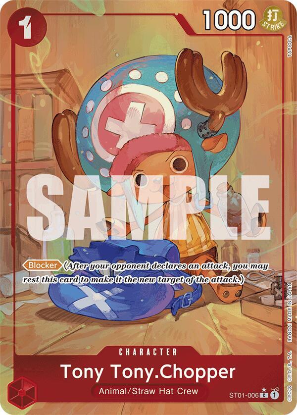 Tony Tony.Chopper (ST01-006) (Alternate Art) card image
