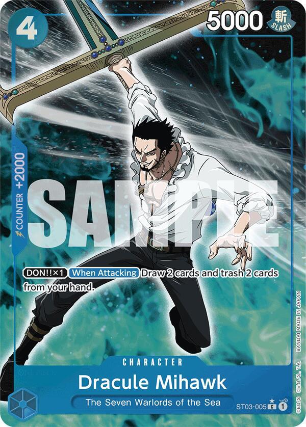 Dracule Mihawk (ST03-005) (Full Art) card image