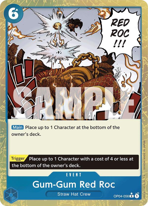 Gum-Gum Red Roc (Textured Foil) card image