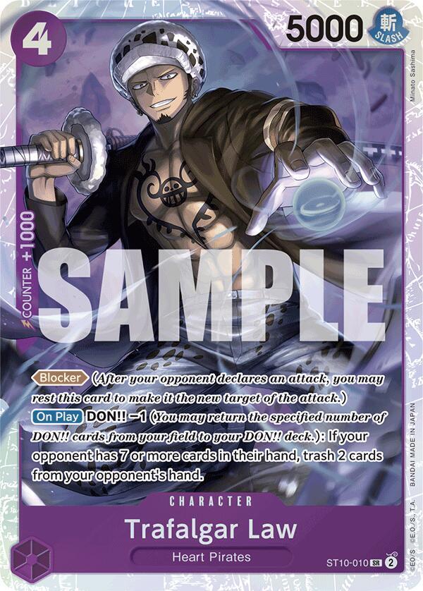 Trafalgar Law (ST10-010) (Reprint) card image