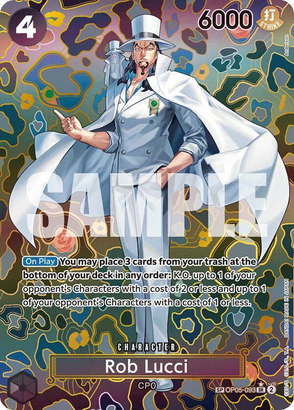 Rob Lucci (SP) card image