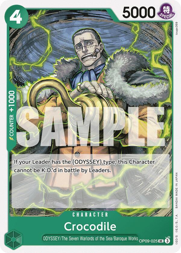 Crocodile (025) card image