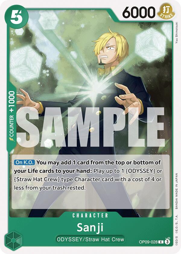Sanji (028) card image