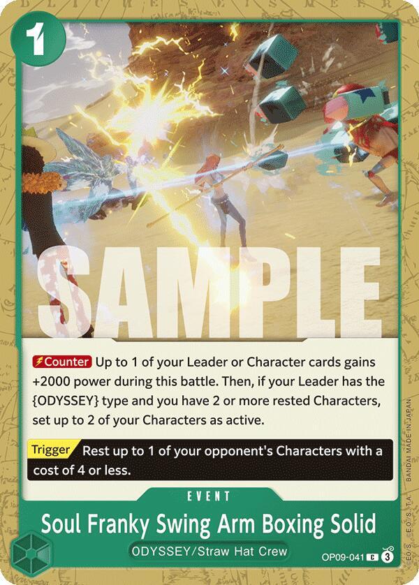 Soul Franky Swing Arm Boxing Solid card image