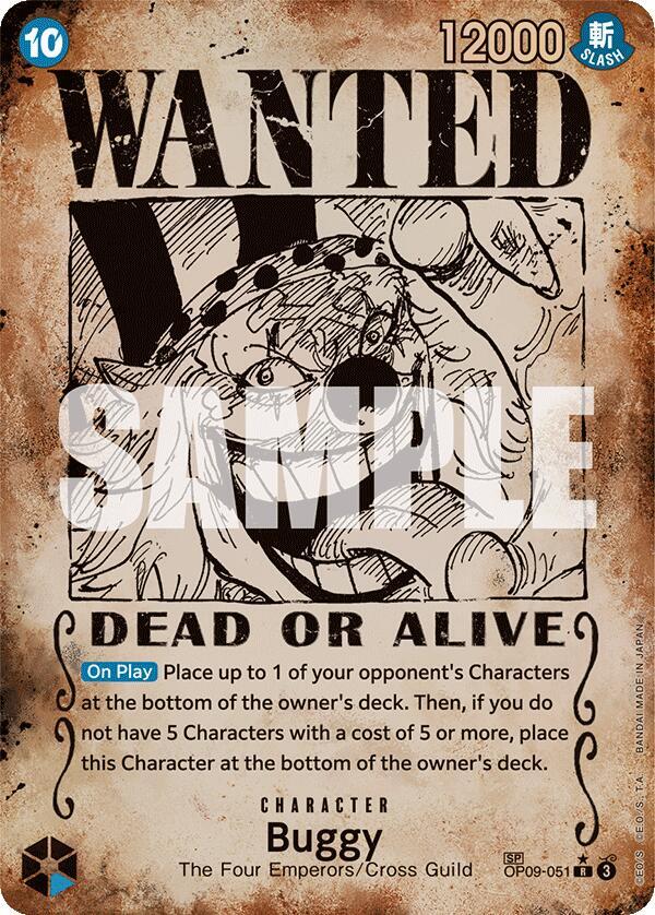 Buggy (051) (Wanted Poster) card image