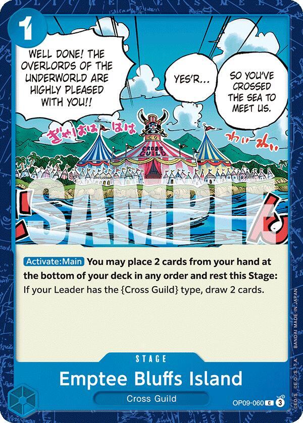 Emptee Bluffs Island card image