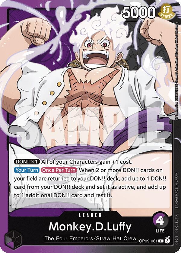 Monkey.D.Luffy (061) card image