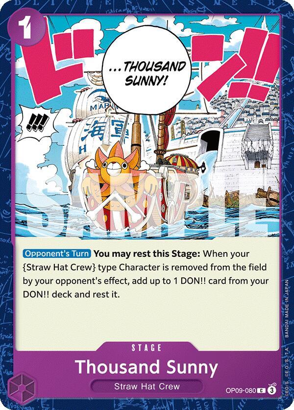 Thousand Sunny card image