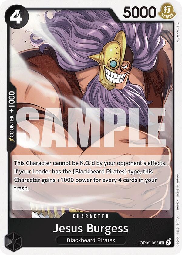 Jesus Burgess card image