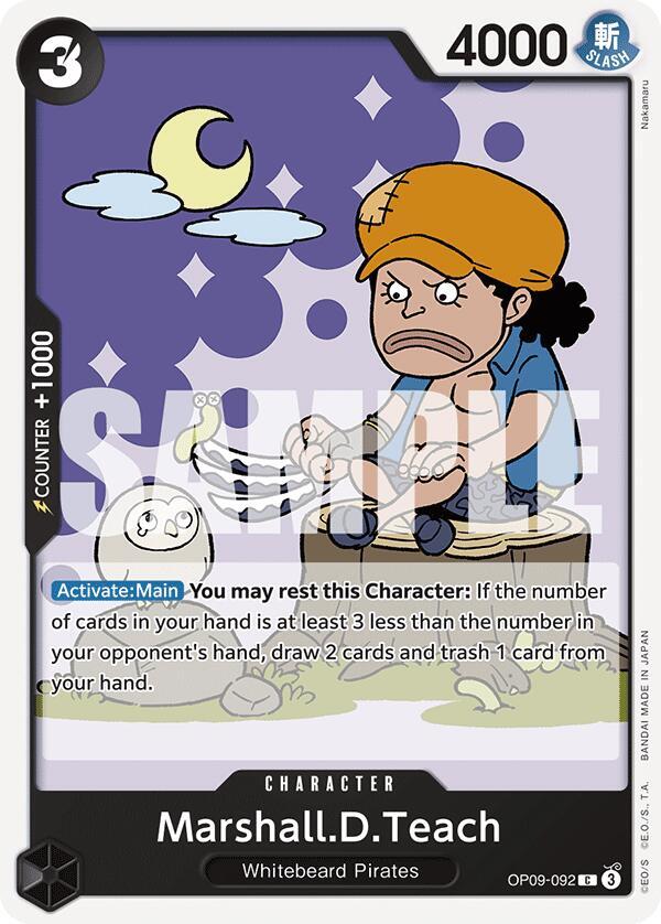 Marshall.D.Teach (092) card image