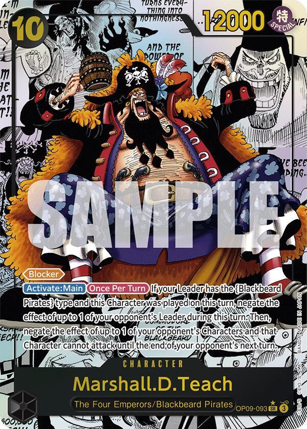 Marshall.D.Teach (093) (Manga) card image