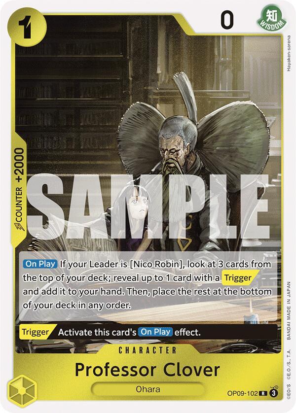 Professor Clover card image