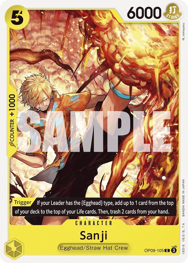 Sanji (105) card image