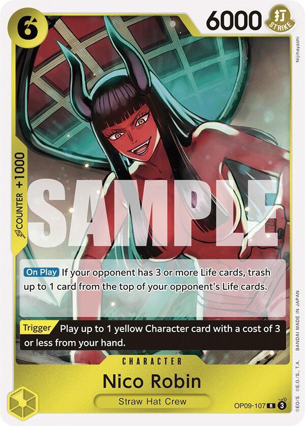 Nico Robin (107) card image
