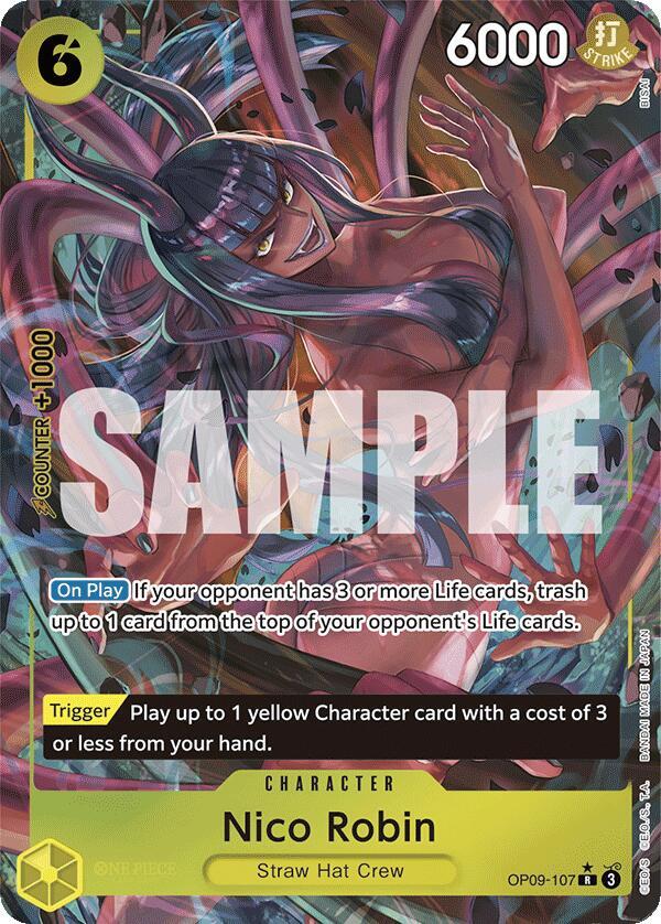 Nico Robin (107) (Parallel) card image