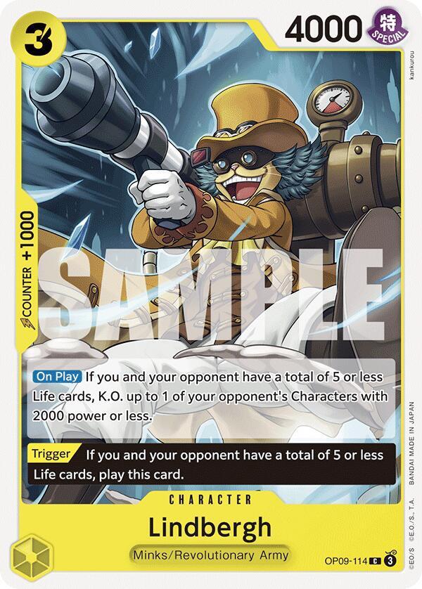 Lindbergh card image