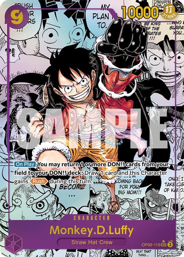 Monkey.D.Luffy (119) (Manga) card image